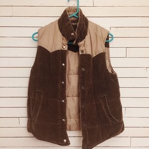 Roxy reversible quilted vest